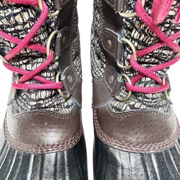 Sorel | Women | Tofino II Cordovan Metallic Faux Fur Waterpoof Boots | 10.5 - Picture 14 of 16